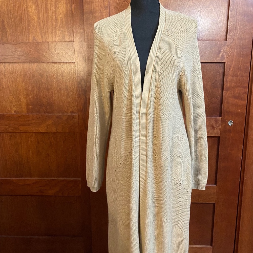 Cabi long cardigan - tan